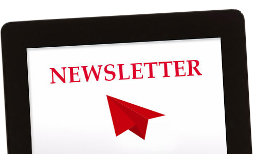 Tablet Newsletter (Warenkorb Icon)